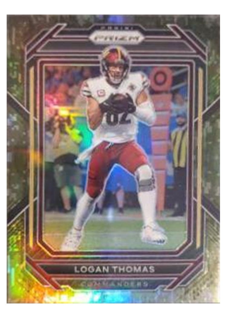 2022 Panini Prizm Base Set Logan Thomas #296 card