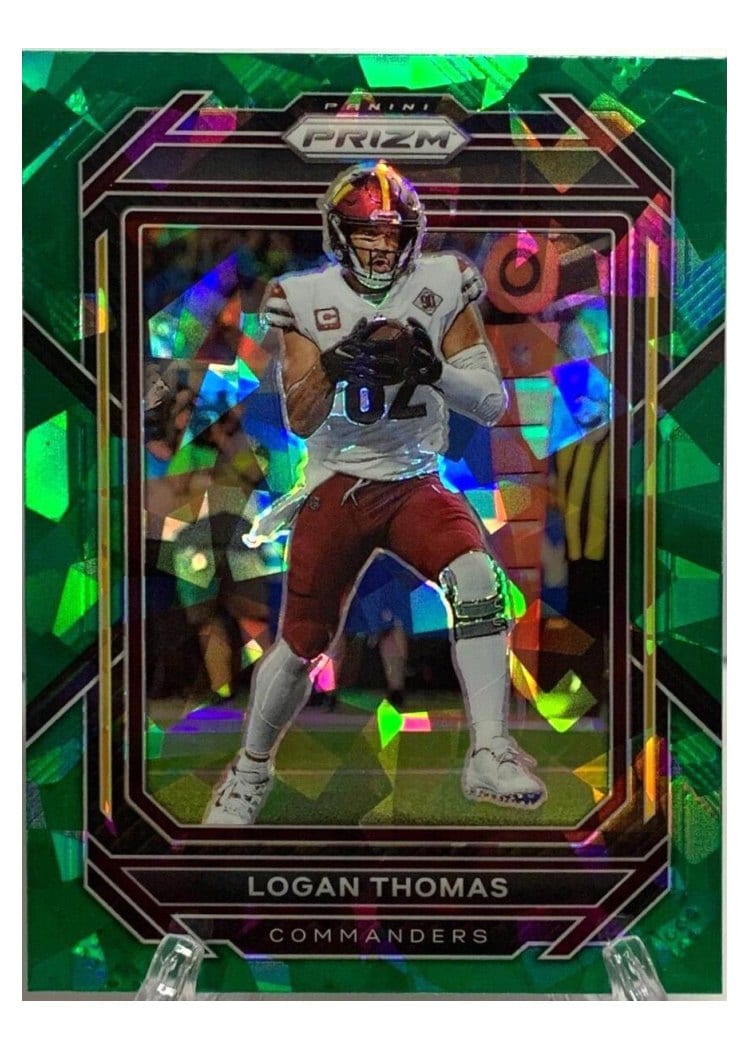 2022 Panini Prizm Base Set Logan Thomas #296 card