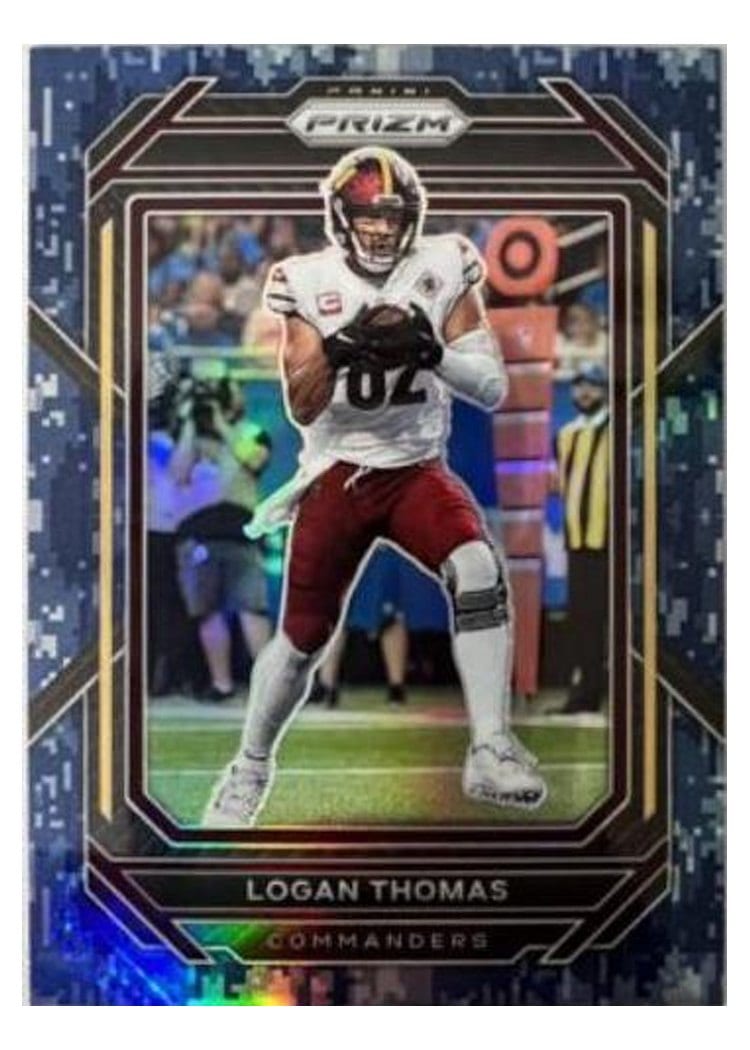 2022 Panini Prizm Base Set Logan Thomas #296 card