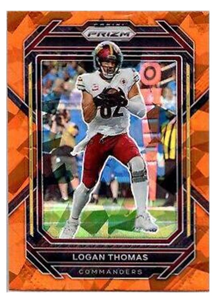 2022 Panini Prizm Base Set Logan Thomas #296 card
