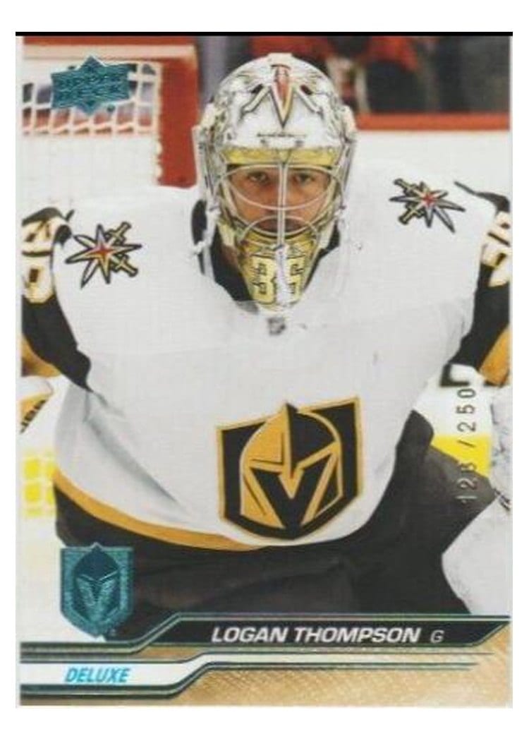 2023-24 Upper Deck Base Set Logan Thompson #185 card