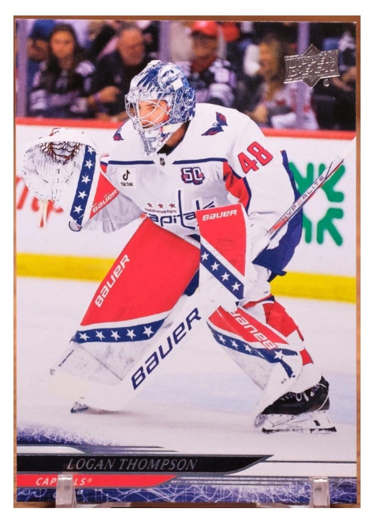 2024-25 Upper Deck Base Set Logan Thompson #644 card