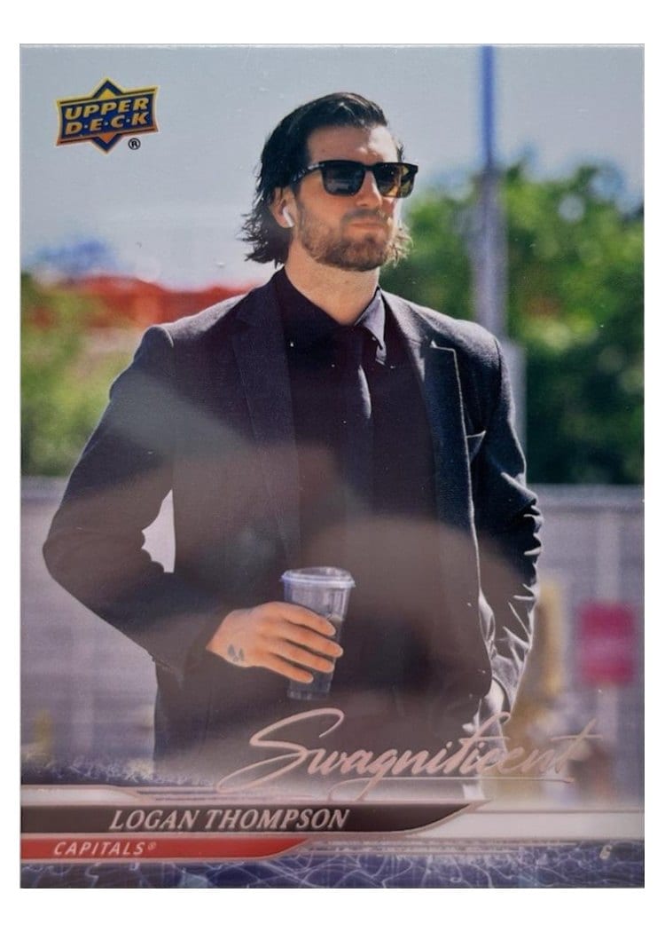 2024-25 Upper Deck Base Set Logan Thompson #644 card