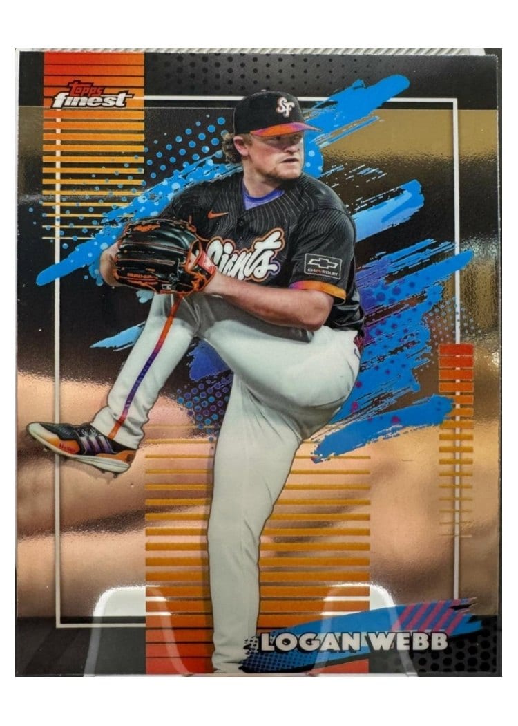 2026 Topps Finest Logan Webb #172 card