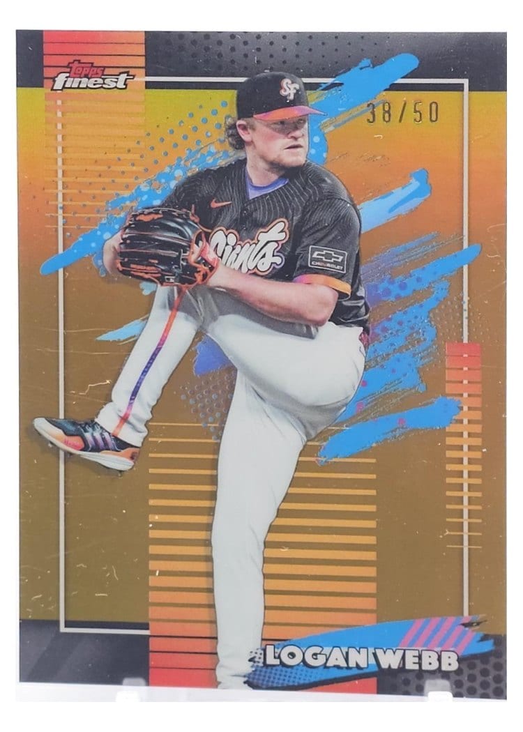 2026 Topps Finest Logan Webb #172 card