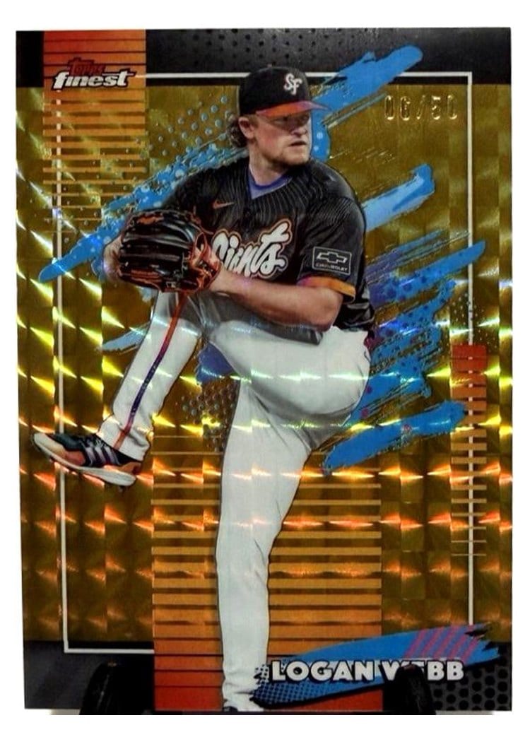 2026 Topps Finest Logan Webb #172 card