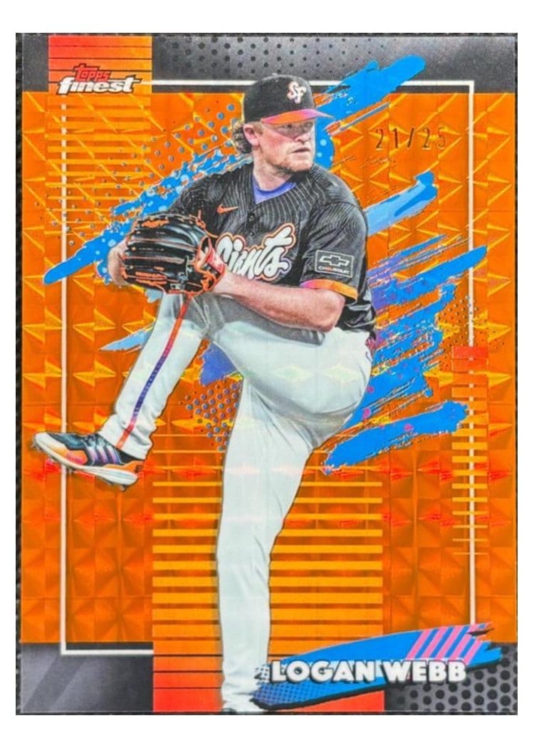 2026 Topps Finest Logan Webb #172 card