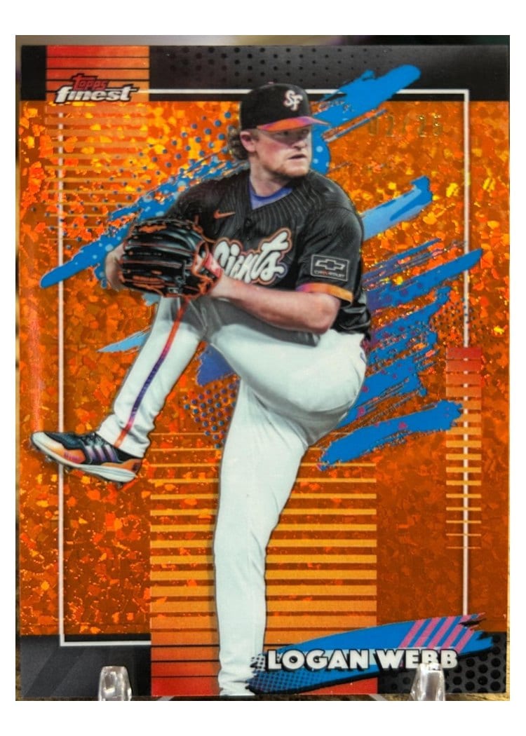 2026 Topps Finest Logan Webb #172 card