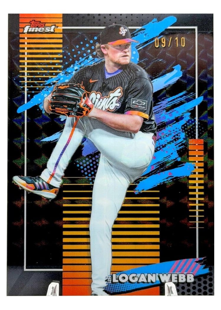 2026 Topps Finest Logan Webb #172 card
