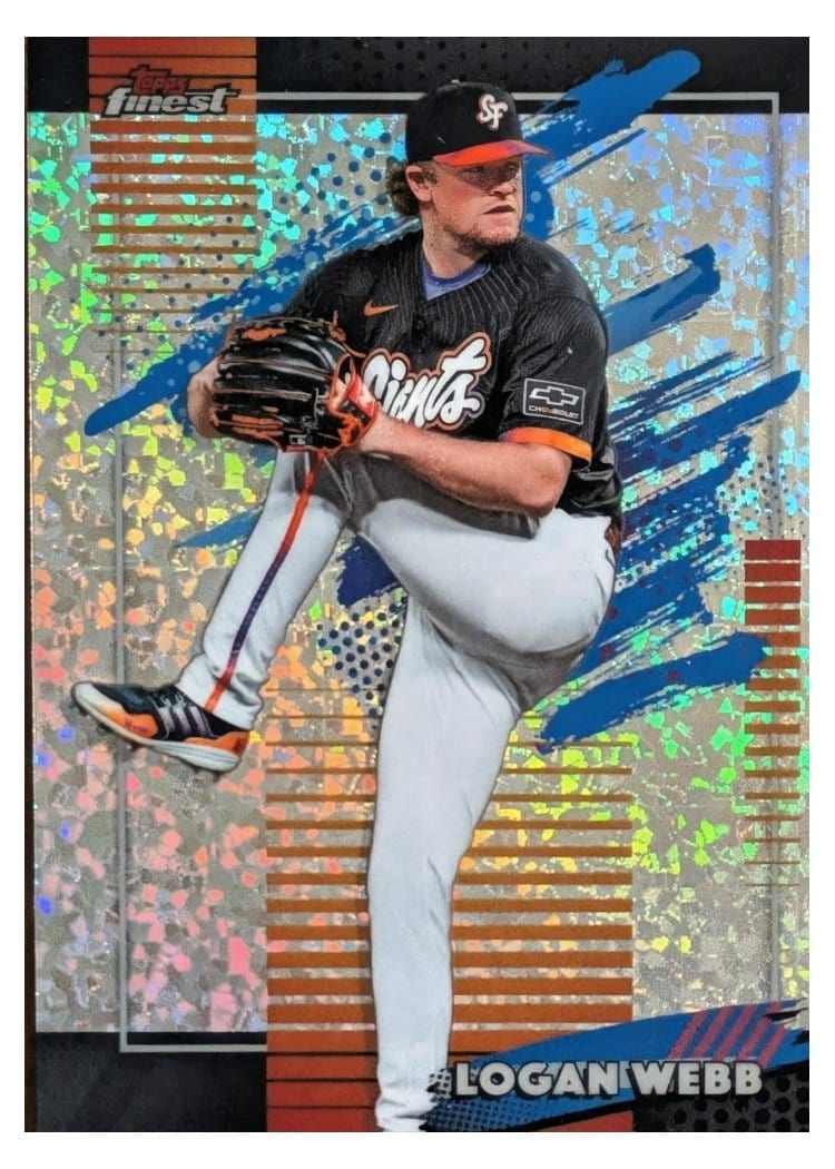 2026 Topps Finest Logan Webb #172 card