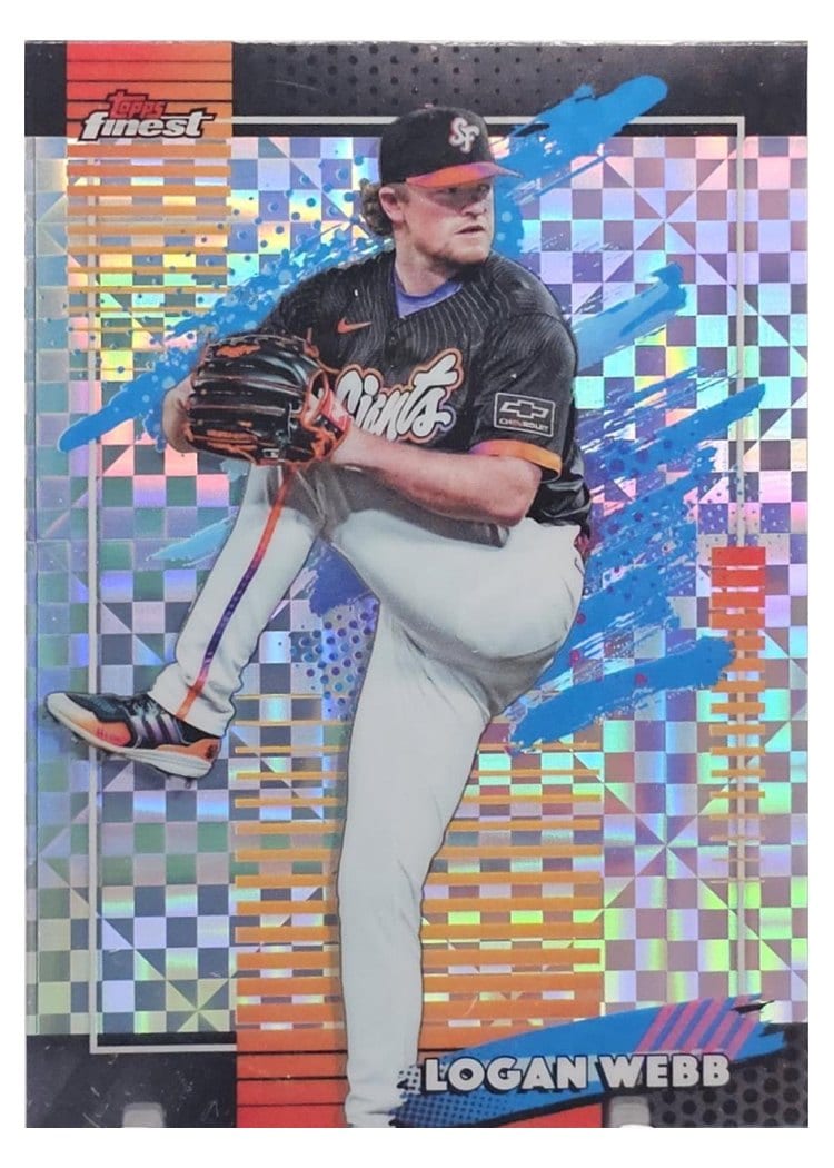 2026 Topps Finest Logan Webb #172 card