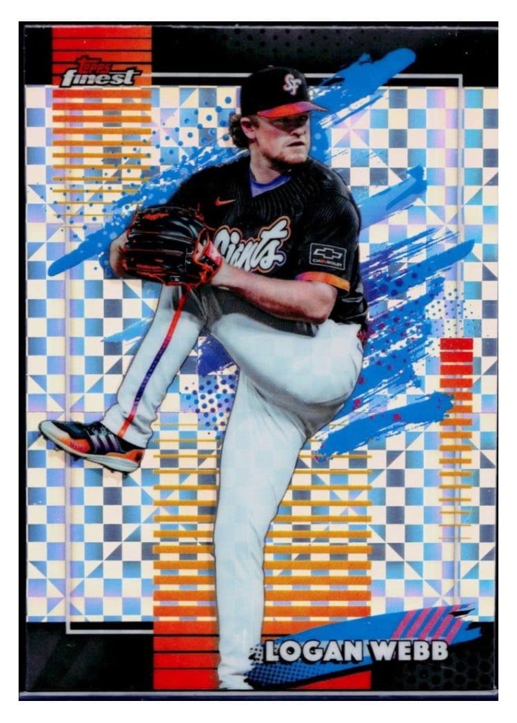 2026 Topps Finest Logan Webb #172 card