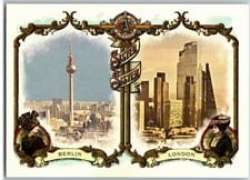 2024 Topps Allen & Ginter Sister, Sister London, United Kingdom / Berlin, Germany #SS-5 card