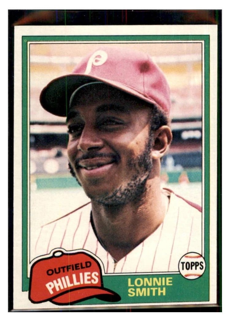 1981 Topps Lonnie Smith #317 card
