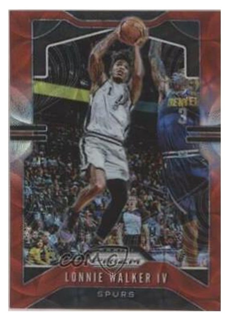 2019-20 Panini Prizm Base Set Lonnie Walker IV Red Choice Prizm #139 card