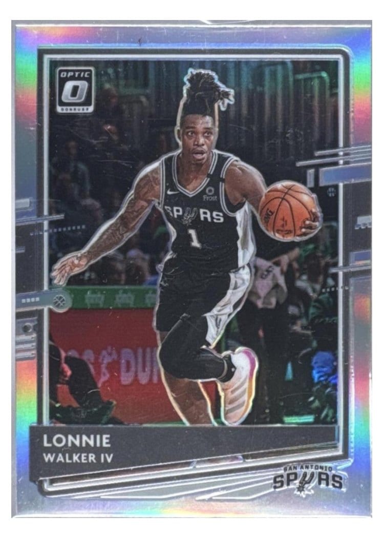 2020-21 Donruss Optic Base Set Lonnie Walker IV Holo #83 card