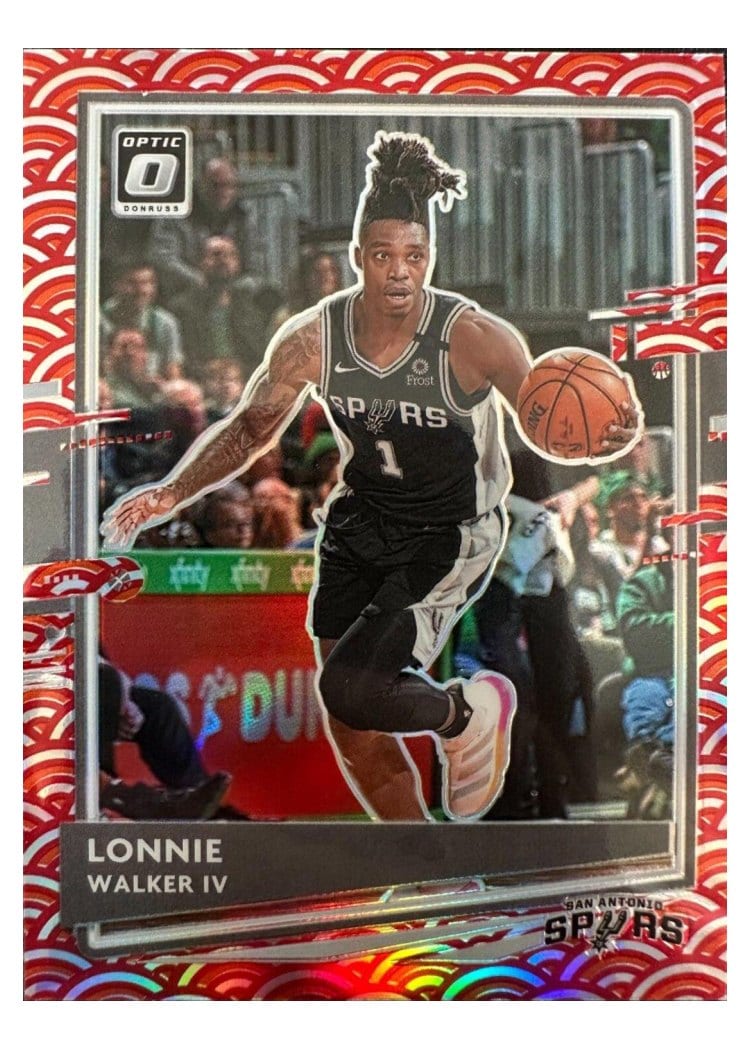 2020-21 Donruss Optic Base Set Lonnie Walker IV #83 card