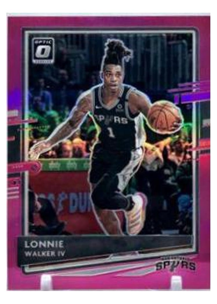 2020-21 Donruss Optic Base Set Lonnie Walker IV Pink #83 card