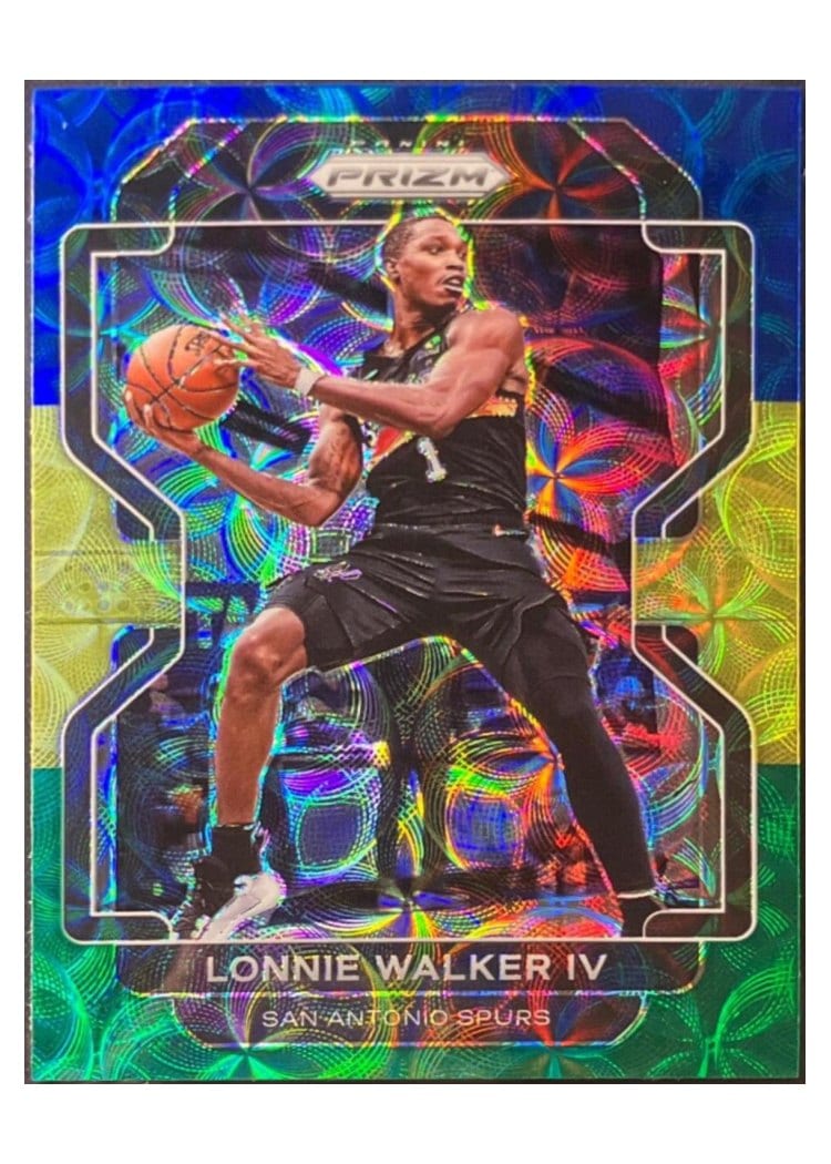 2021-22 Panini Prizm Base Set Lonnie Walker IV #36 card