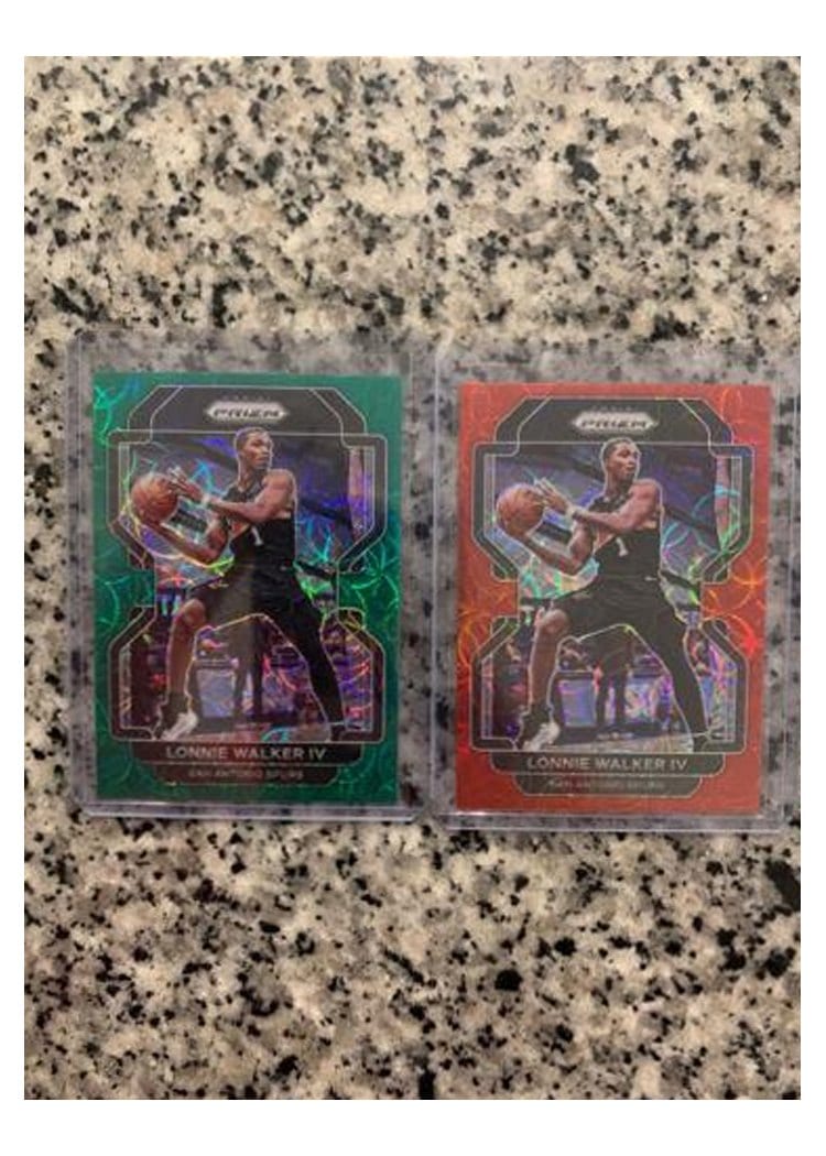 2021-22 Panini Prizm Base Set Lonnie Walker IV #36 card