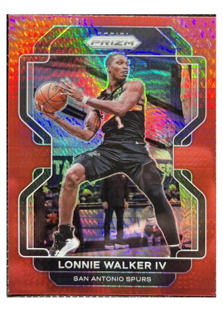 2021-22 Panini Prizm Base Set Lonnie Walker IV #36 card