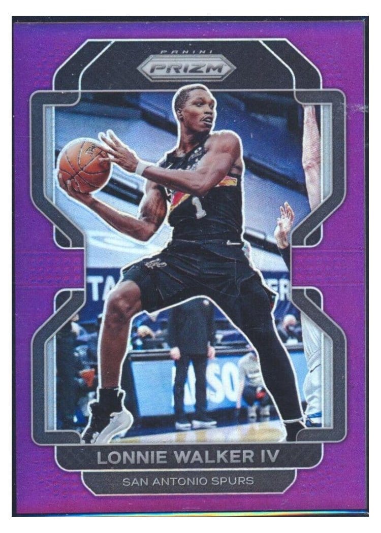 2021-22 Panini Prizm Base Set Lonnie Walker IV #36 card