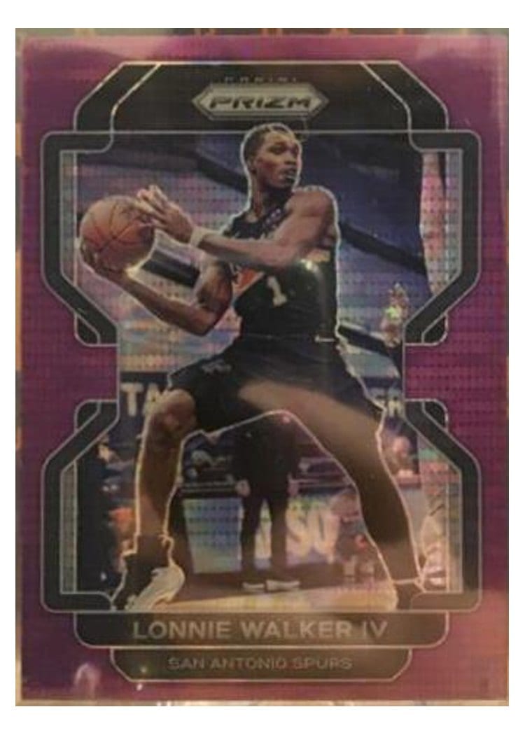 2021-22 Panini Prizm Base Set Lonnie Walker IV #36 card