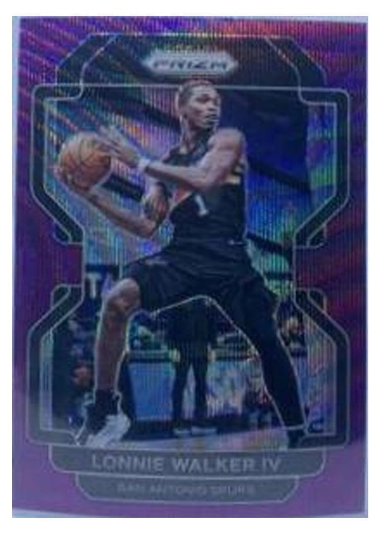 2021-22 Panini Prizm Base Set Lonnie Walker IV #36 card