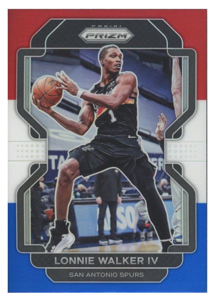 2021-22 Panini Prizm Base Set Lonnie Walker IV #36 card