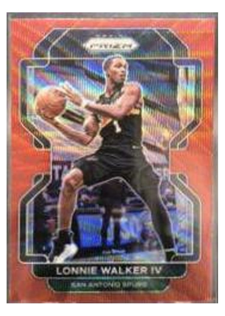 2021-22 Panini Prizm Base Set Lonnie Walker IV #36 card