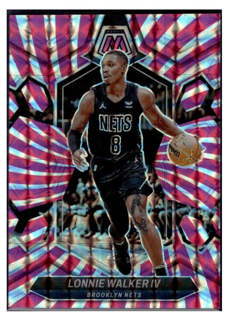 2023-24 Panini Mosaic Base Set Lonnie Walker IV #178 card