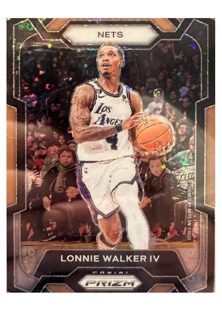 2023-24 Panini Prizm Base Set Lonnie Walker IV #231 card