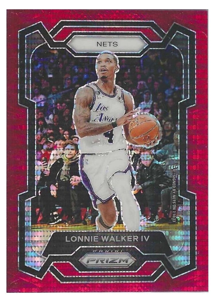 2023-24 Panini Prizm Base Set Lonnie Walker IV #231 card