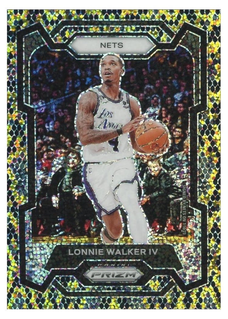 2023-24 Panini Prizm Base Set Lonnie Walker IV #231 card