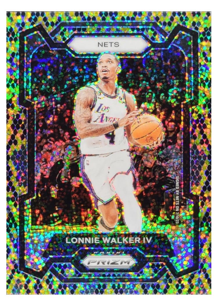 2023-24 Panini Prizm Base Set Lonnie Walker IV #231 card