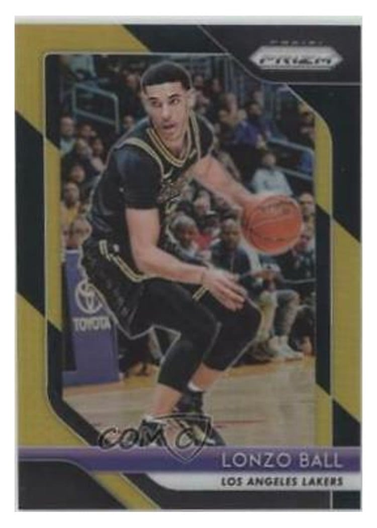 2018-19 Panini Prizm Base Set Lonzo Ball #294 card