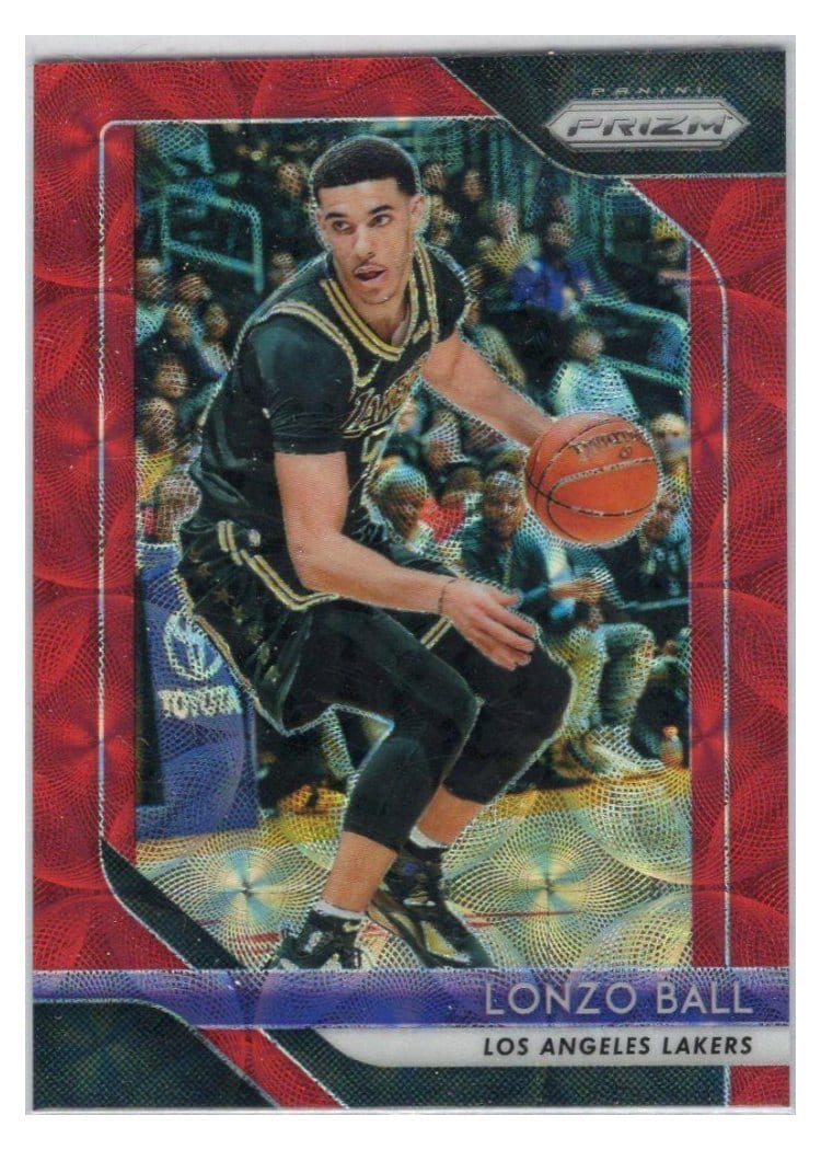 2018-19 Panini Prizm Base Set Lonzo Ball #294 card