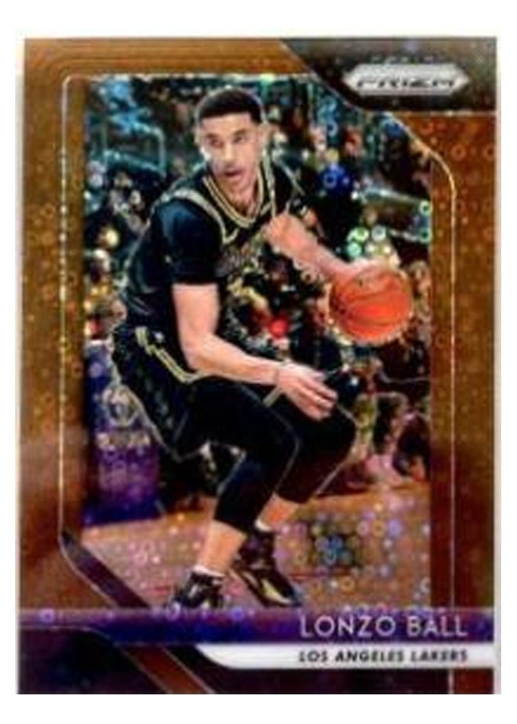 2018-19 Panini Prizm Base Set Lonzo Ball #294 card