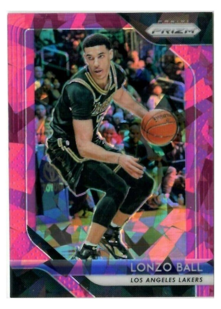 2018-19 Panini Prizm Base Set Lonzo Ball #294 card