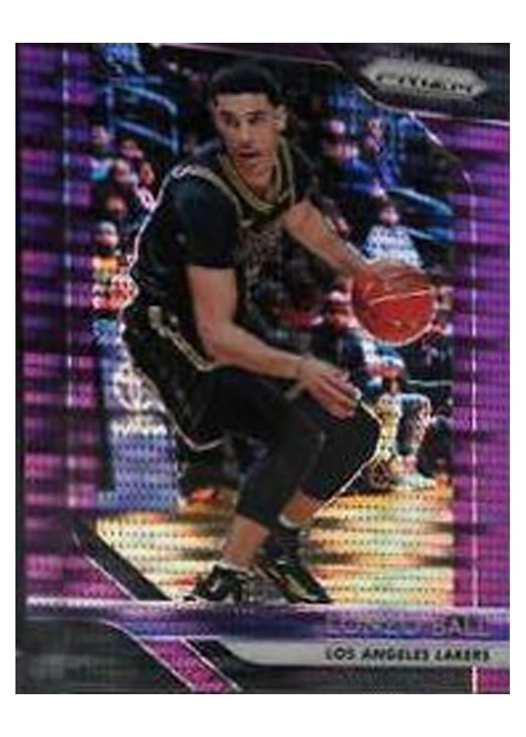 2018-19 Panini Prizm Base Set Lonzo Ball #294 card