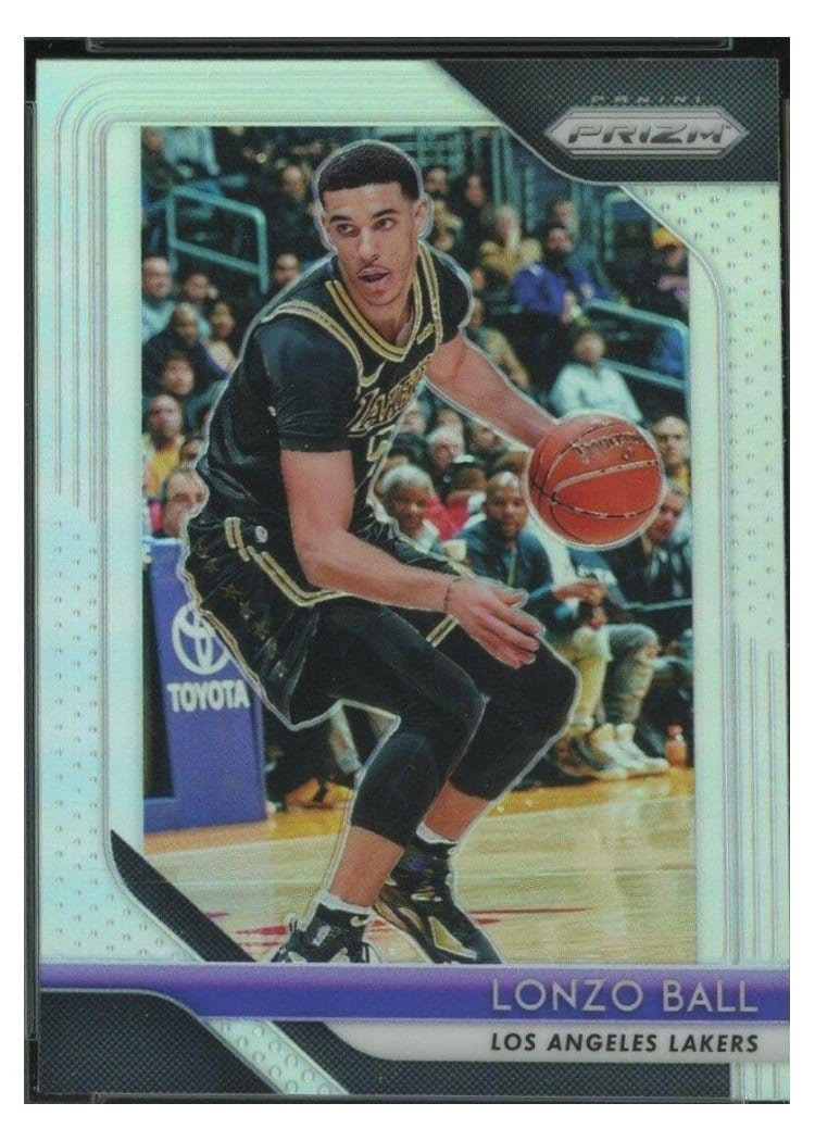 2018-19 Panini Prizm Base Set Lonzo Ball #294 card