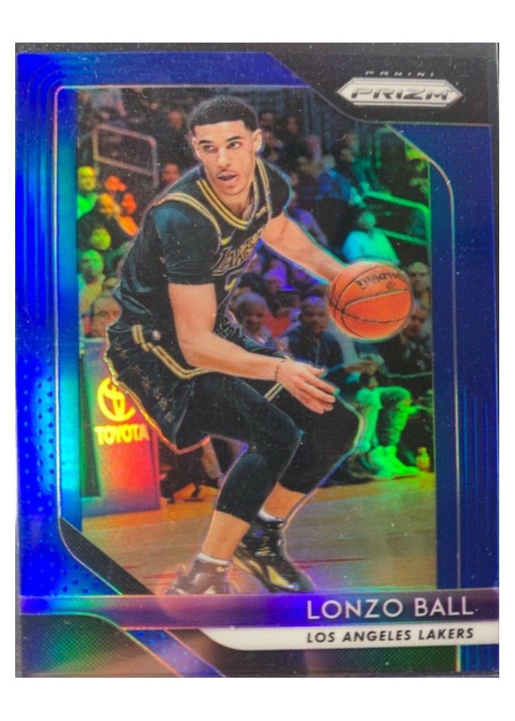 2018-19 Panini Prizm Base Set Lonzo Ball #294 card