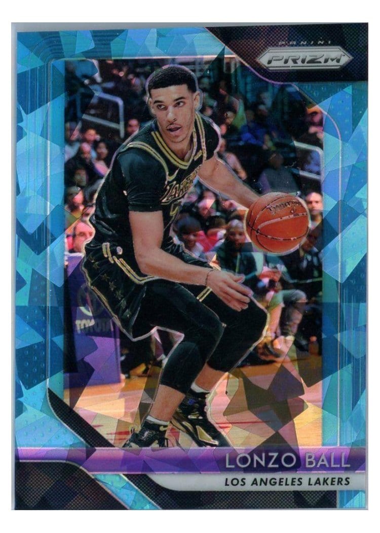 2018-19 Panini Prizm Base Set Lonzo Ball #294 card