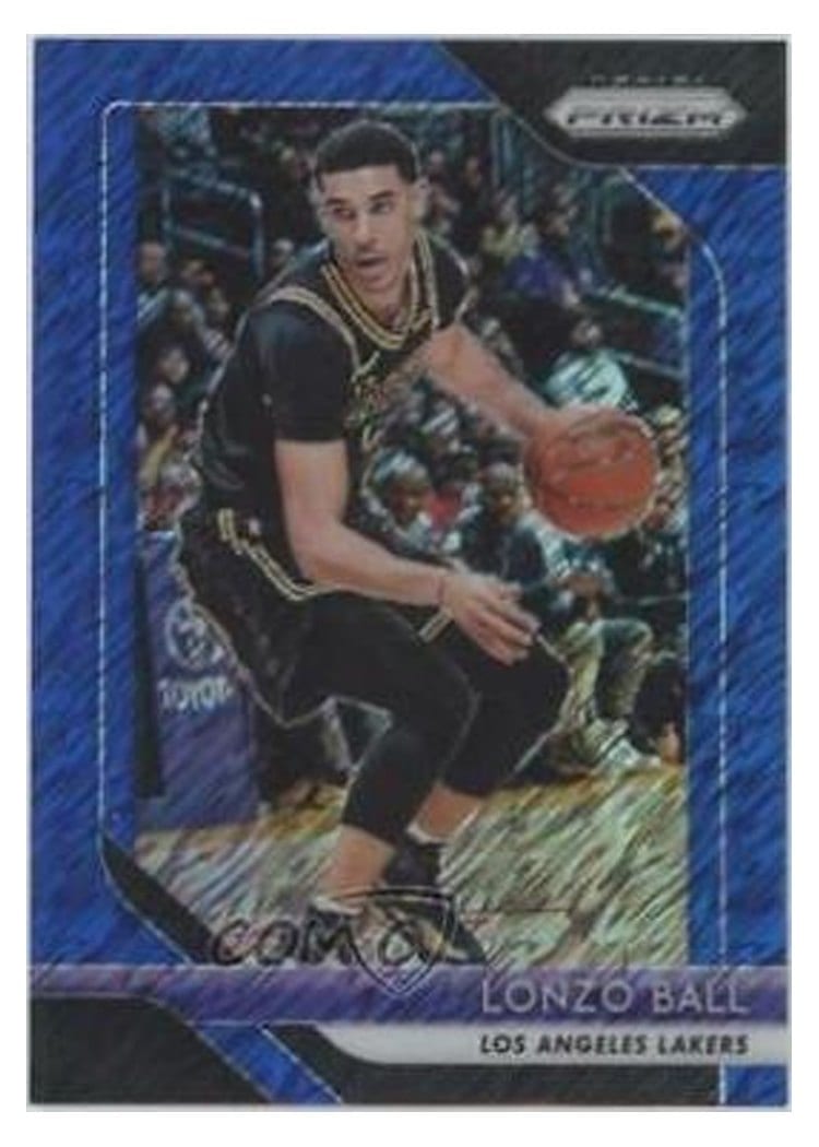 2018-19 Panini Prizm Base Set Lonzo Ball #294 card