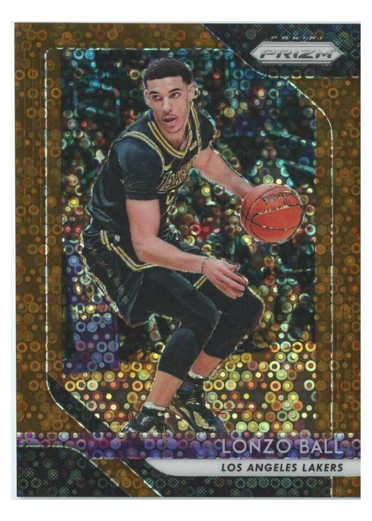 2018-19 Panini Prizm Base Set Lonzo Ball #294 card