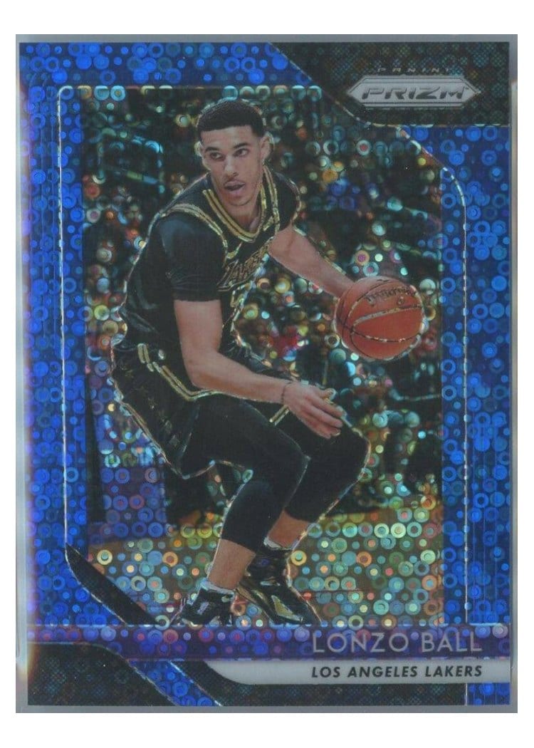 2018-19 Panini Prizm Base Set Lonzo Ball #294 card