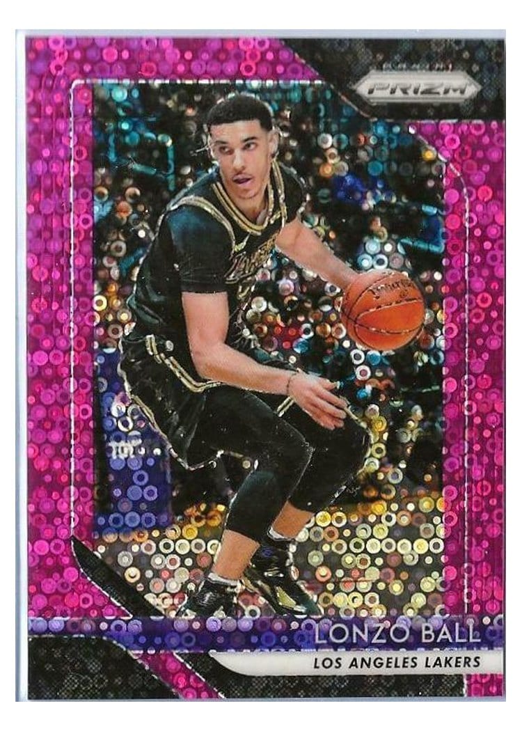 2018-19 Panini Prizm Base Set Lonzo Ball #294 card