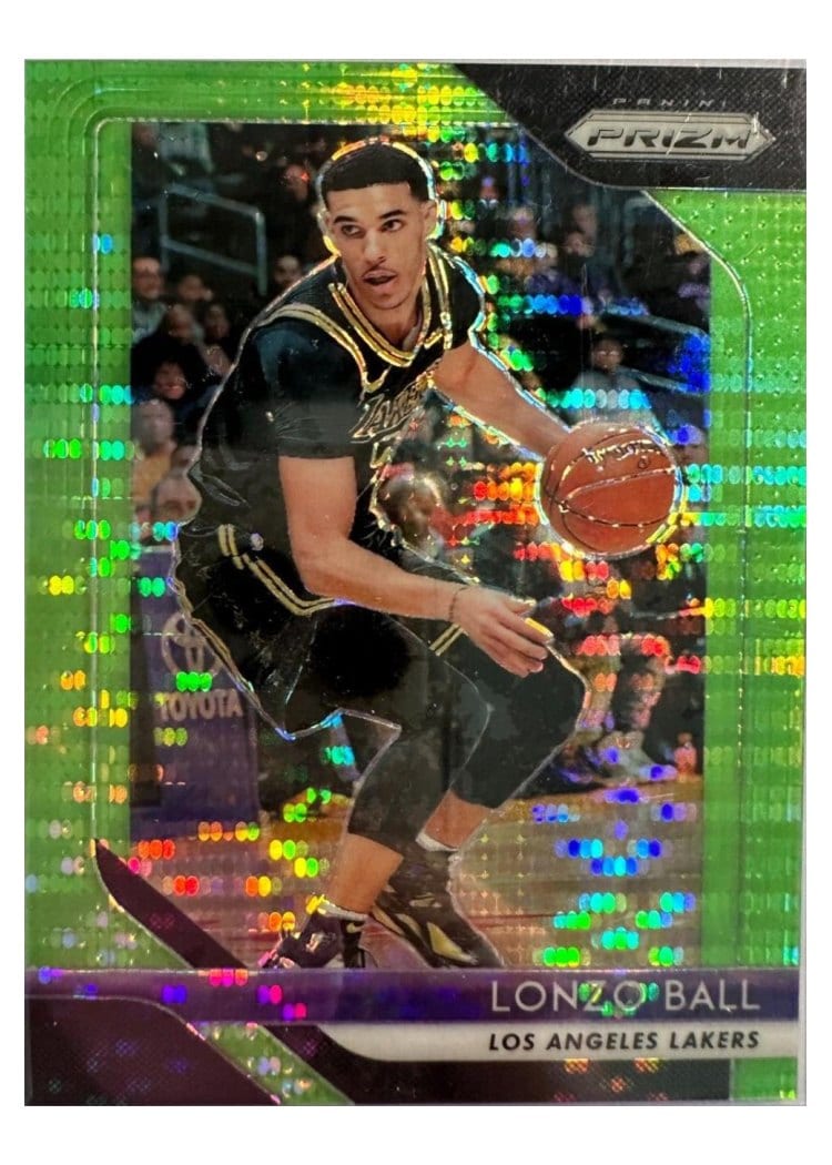2018-19 Panini Prizm Base Set Lonzo Ball #294 card