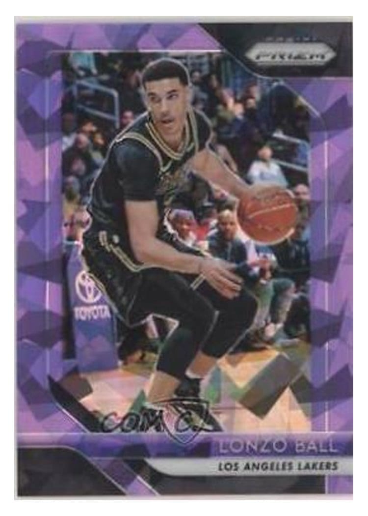 2018-19 Panini Prizm Base Set Lonzo Ball #294 card