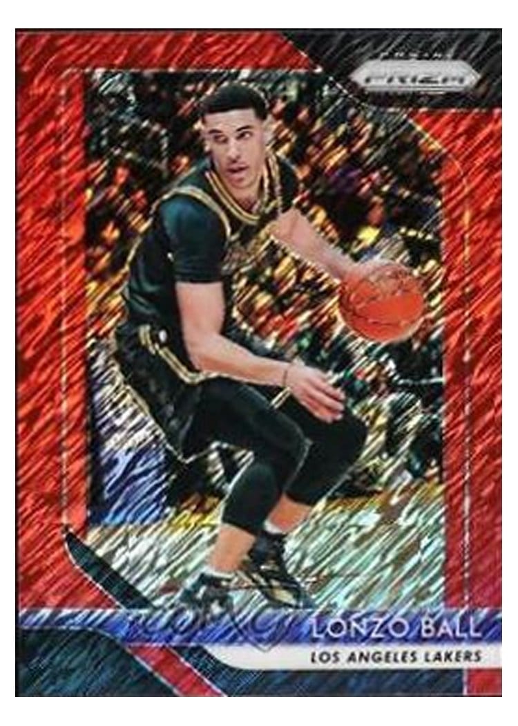 2018-19 Panini Prizm Base Set Lonzo Ball #294 card